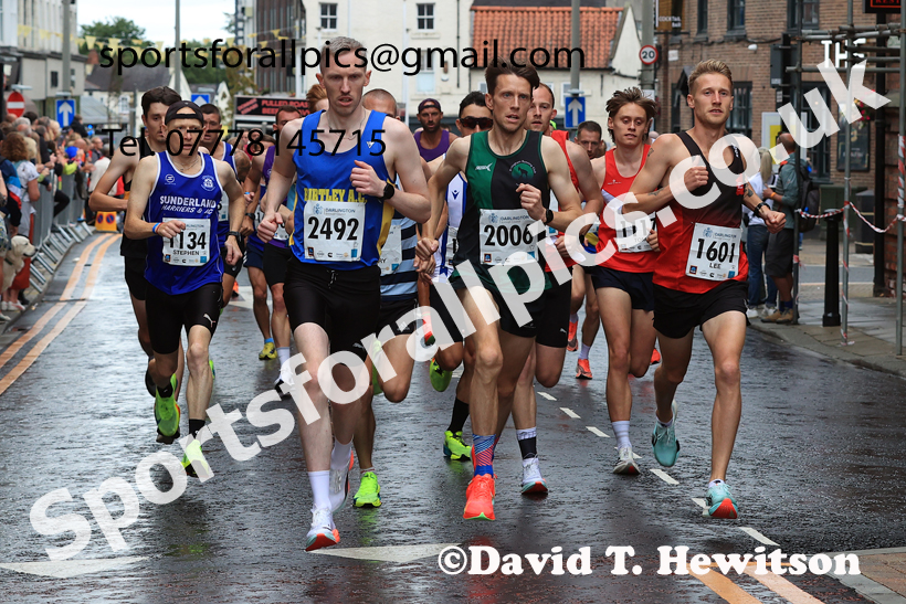 Darlington 10k, 2025 Darlington 5k 10k and Junior 3k Road Race. Photo: David T. Hewitson/Sports for All Pics